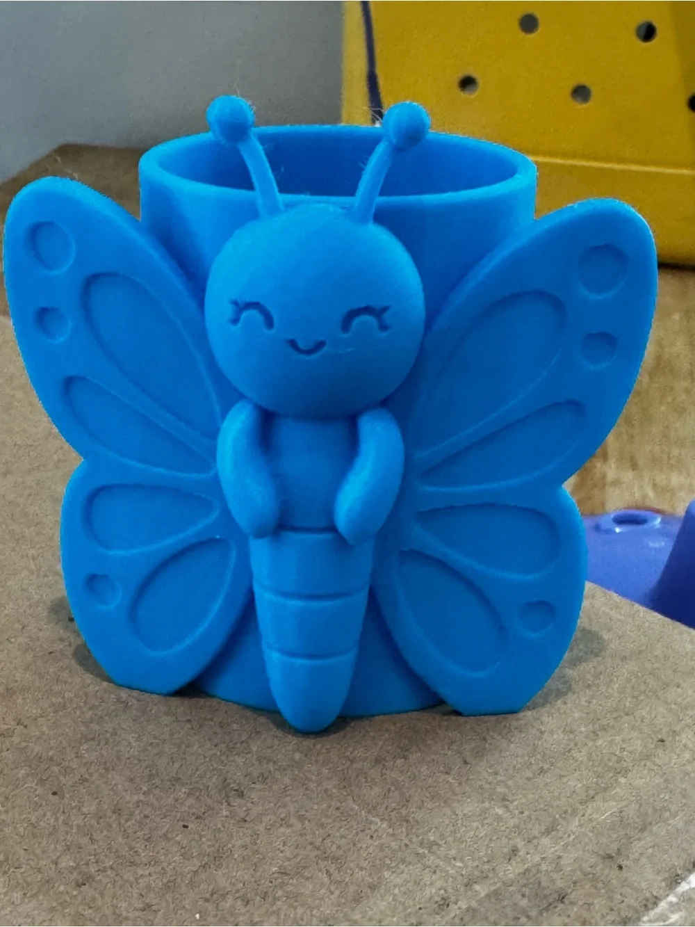 No brand soft blue